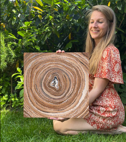 Originele schilderij - Omarm je Innerlijk Kind