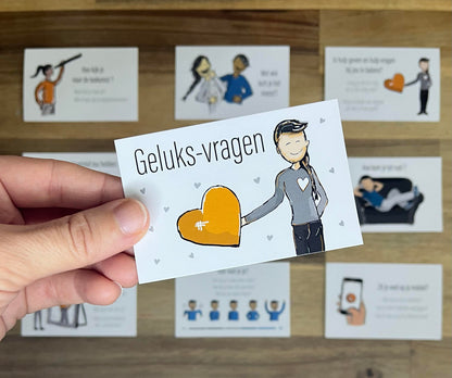 Geluksvragen - Geweldig om te geven