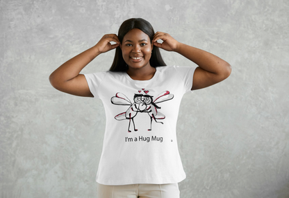 T-Shirt Vrouw -  I'm a Hug Mug