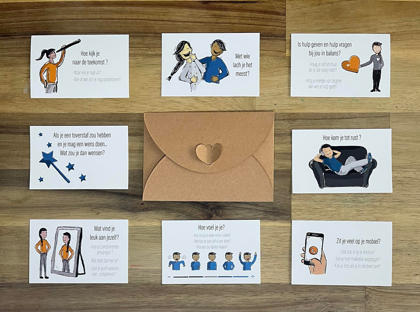 Geluksvragen - Geweldig om te geven